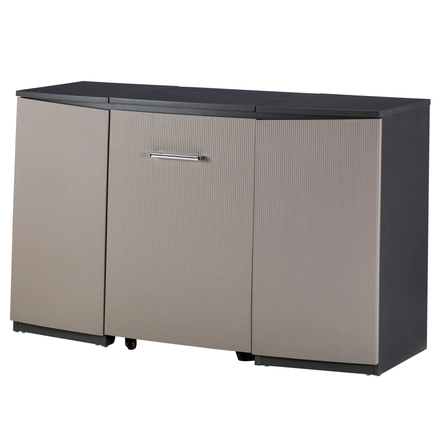 Kassia Matte Graphite And Grey Vanity Unit 4 Kassia Matte Graphite And Grey Vanity Unit - Image 2
