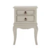 Versailles Cream 2 Drawer Bedside Table -Housing Units Store 8efb635093c73ff18429425ddf7031b2 1