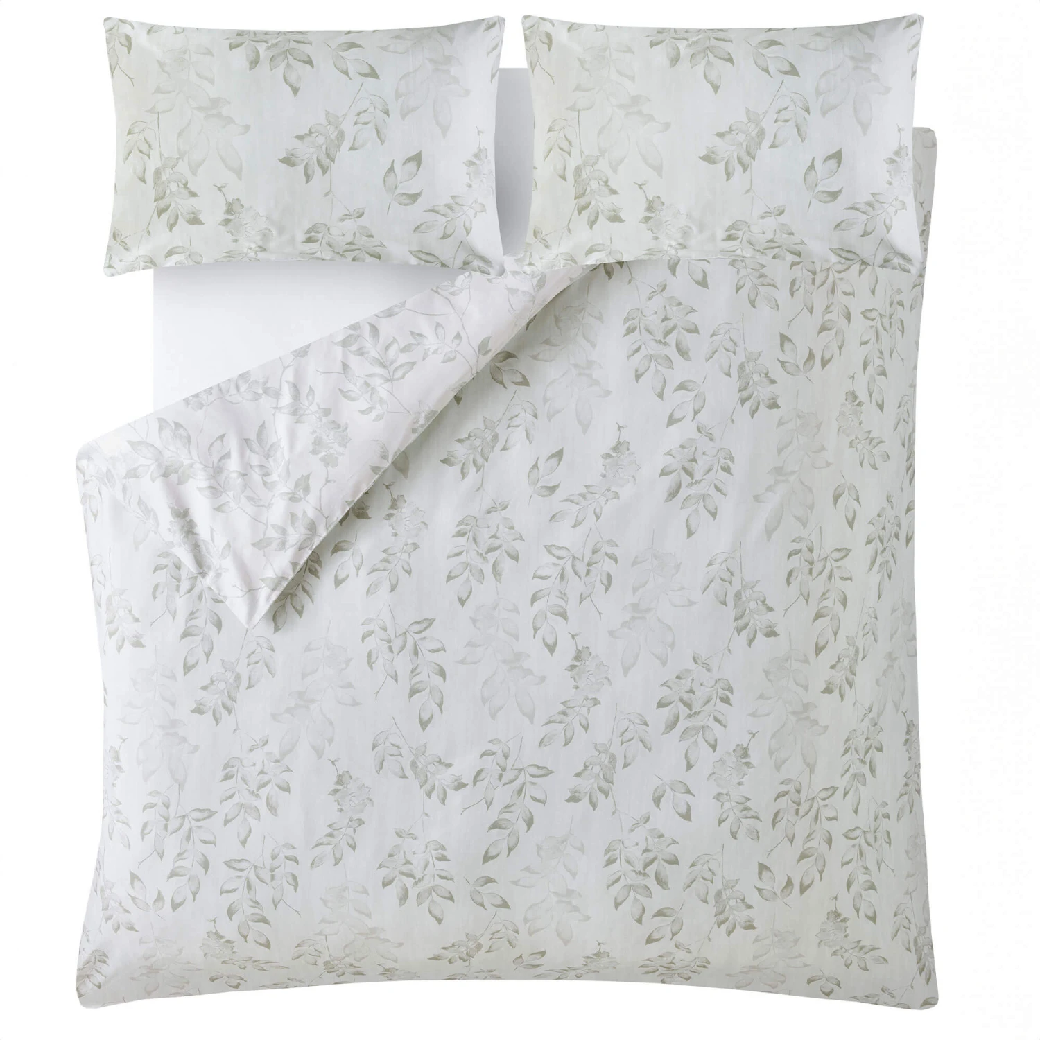 Laura Ashley Lockwood Sage Kingsize Duvet Set 4 Laura Ashley Lockwood Sage Kingsize Duvet Set - Image 2