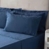 Belledorm Navy Oxford Pillowcase 2 Belledorm Navy Oxford Pillowcase -Housing Units Store a088243cacbeb650cca9a4e17a2d3cee