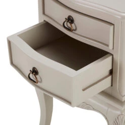 Versailles Cream 2 Drawer Bedside Table -Housing Units Store a27214426dc31b8eb1454aa3553cccaa