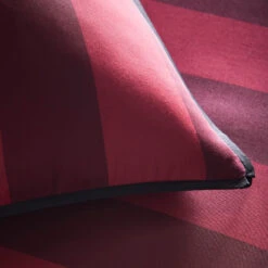 Laurence Llewelyn-Bowen Festivo Circus Stripe Red Kingsize Duvet Set -Housing Units Store a5f7101418846813ddcc9c72e204e787