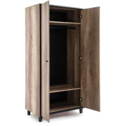 BabyStyle Montana Oak Double Wardrobe -Housing Units Store a8897d46910314a4ec14f53aa1ebd13a 1