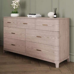 Romeo Parisian Cream 7 Drawer Chest
