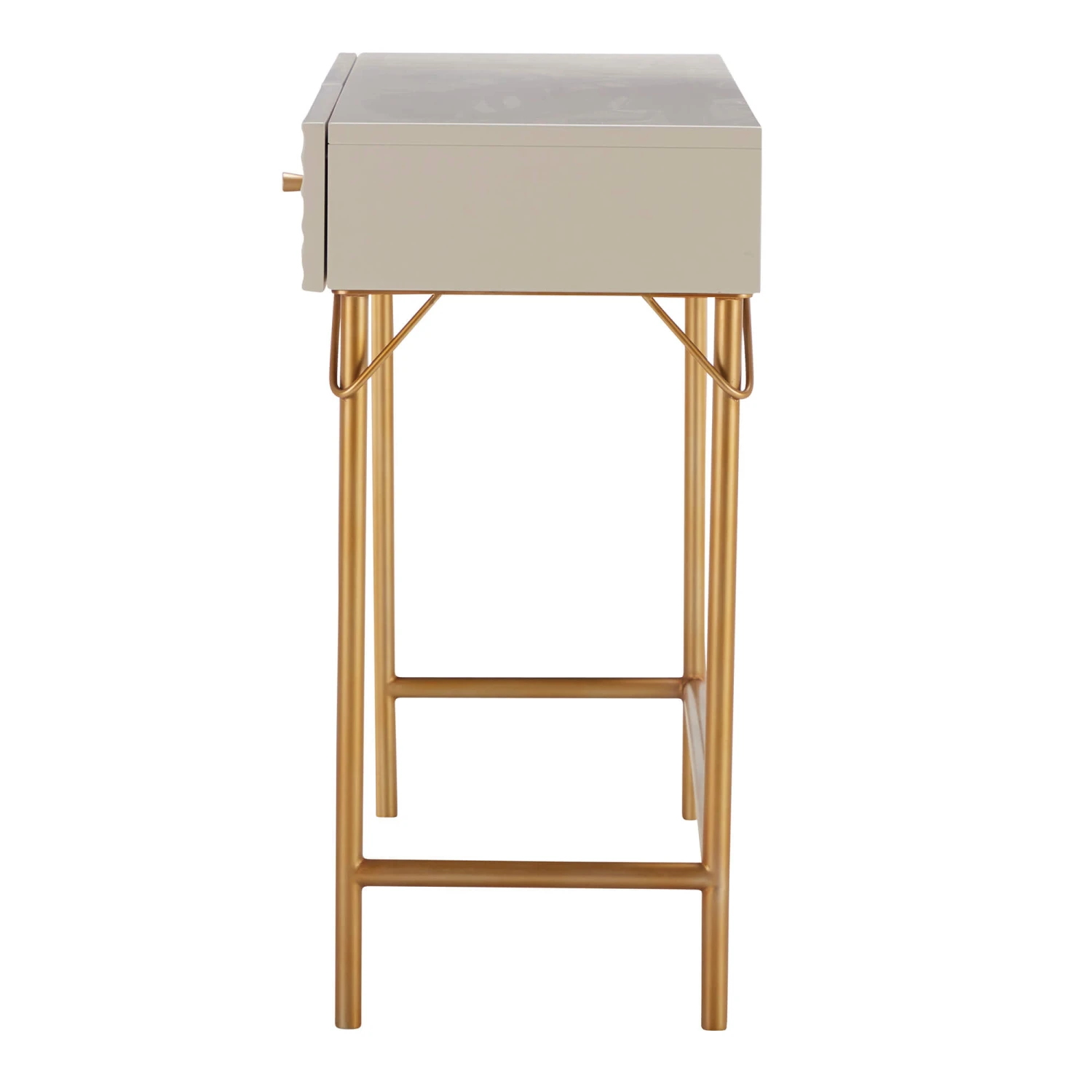 Annette Ivory 2 Drawer Dressing Table 6 Annette Ivory 2 Drawer Dressing Table - Image 4