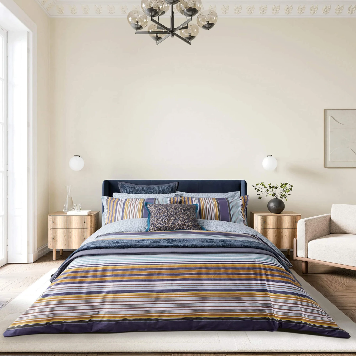 Bedeck Of Belfast Aldin Bedding Collection 3 Bedeck Of Belfast Aldin Bedding Collection