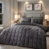 Soiree Brighton Square Slate Double Duvet Set -Housing Units Store c123a6d69b289c663ccf301db0365147 1