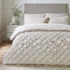 Catherine Lansfield Corded Leaves Champagne Bedspread -Housing Units Store c7ec56a20a96f439d24ba947281c57e7
