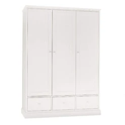Ascot White 3 Door Wardrobe -Housing Units Store cae3612ac95e41f3933ed0b2b5108ebc 1