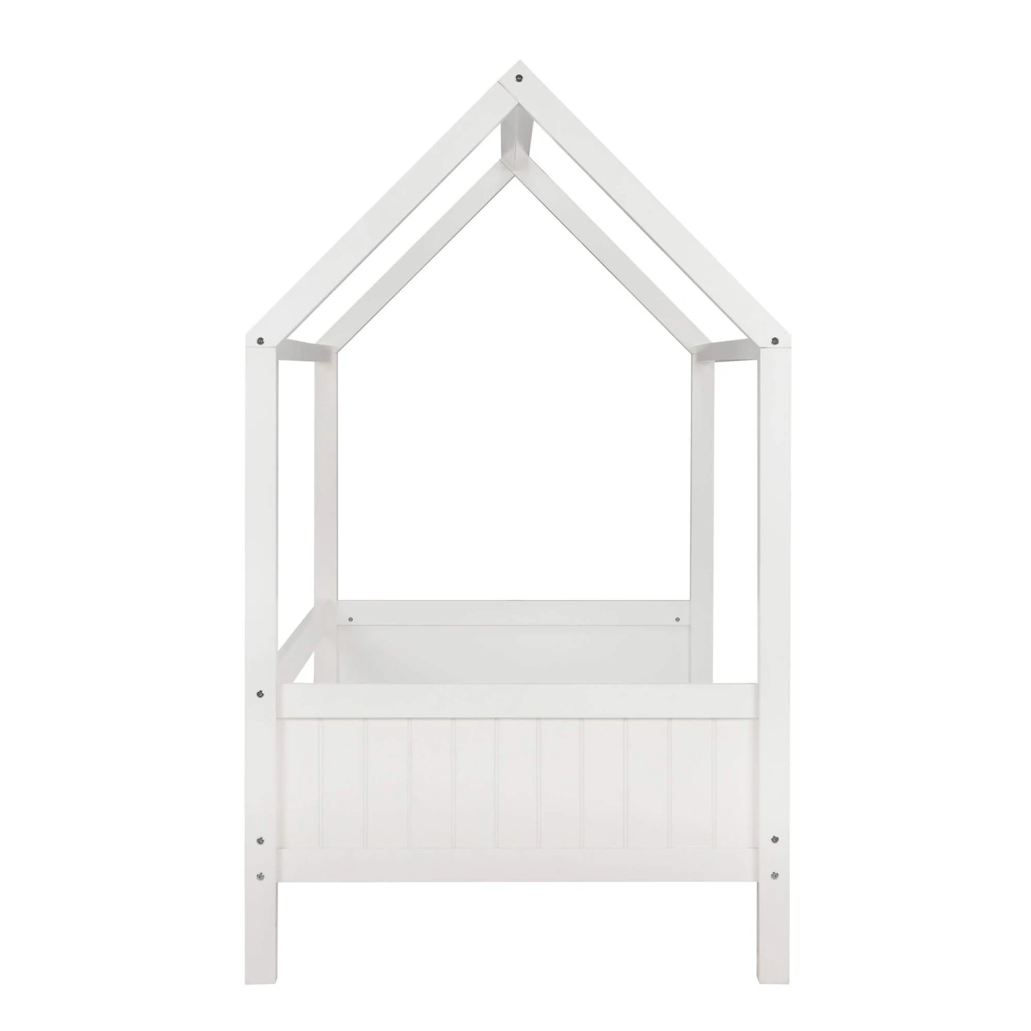 Home White Single Bed 6 Home White Single Bed - Image 4