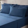 Belledorm Navy Standard Pillowcase