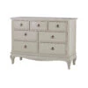 Versailles Cream 7 Drawer Low Wide Chest 1 Versailles Cream 7 Drawer Low Wide Chest -Housing Units Store d28abd46925f0fd29bf1b3a5ca440cde