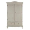 Versailles Cream 2 Door Wardrobe -Housing Units Store d8b00f64f4d0aded005d18028790ff17