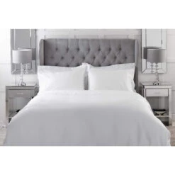 Belledorm Bamboo White 300 Thread Count Single Duvet Cover 6 Belledorm Bamboo White 300 Thread Count Single Duvet Cover -Housing Units Store dc95822fd435fb8c7444dc86225f8430 5