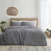 Catherine Lansfield Seersucker Grey Kingsize Duvet Set 1 Catherine Lansfield Seersucker Grey Kingsize Duvet Set -Housing Units Store e2c6c7292aff26e8769462c8cecf9fa6 1