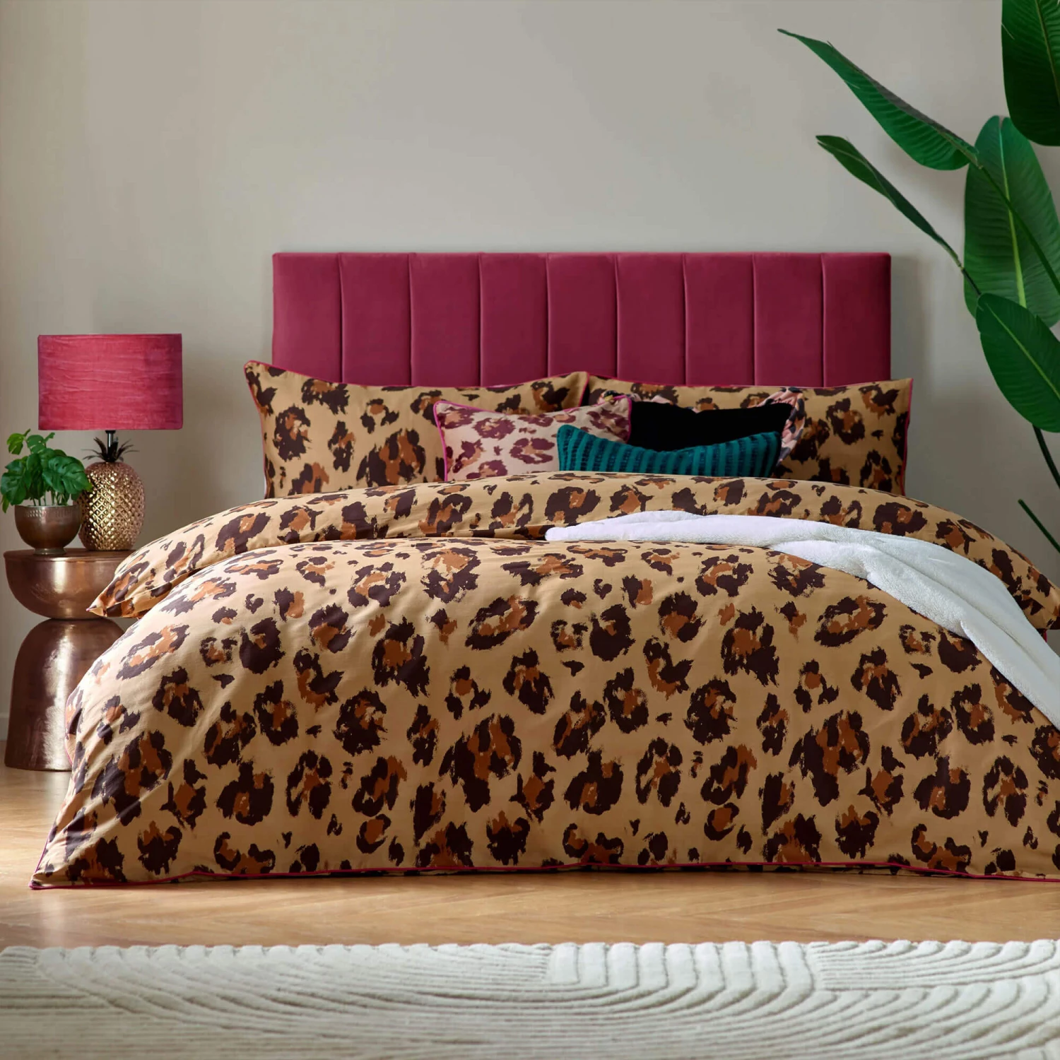 True Leopard Multi Double Duvet Set 3 True Leopard Multi Double Duvet Set