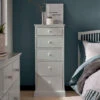 Ascot Soft Grey 5 Drawer Tall Chest 1 Ascot Soft Grey 5 Drawer Tall Chest -Housing Units Store e5a8560e4100aa9aac99ea3f94dab836 1
