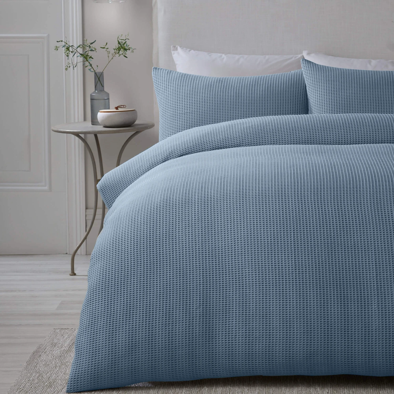 Lindly Blue Single Duvet Set 3 Lindly Blue Single Duvet Set