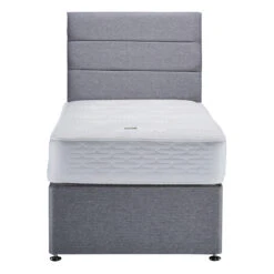 Royal Ortho 90cm Single Mattress & Sierra Silver 2 Drawer Divan Base -Housing Units Store e90a6262982eb15a468656a86f9072dc
