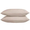 5 Star Hotel Latte 500 Thread Count Housewife Pillowcase Pair