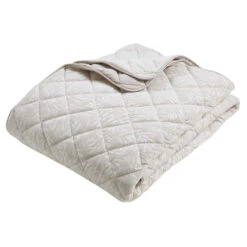 Catherine Lansfield Corded Leaves Champagne Bedspread -Housing Units Store f2780616f1036d0da4ac17ec7a8e6c1a