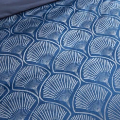 Catherine Lansfield Art Deco Navy & Pearl Double Duvet Set -Housing Units Store f3829ab131bc005a3d77f36325651820