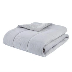 Catherine Lansfield Cosy Cord Silver Coverless Duvet -Housing Units Store f60198fcc324774a5432be57915aad6c
