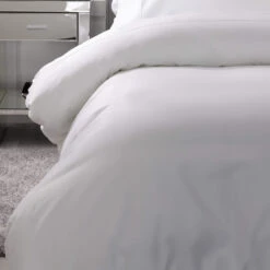 Belledorm Bamboo White 300 Thread Count Single Duvet Cover 7 Belledorm Bamboo White 300 Thread Count Single Duvet Cover -Housing Units Store f978825e2539819883269c182c6a1307 5