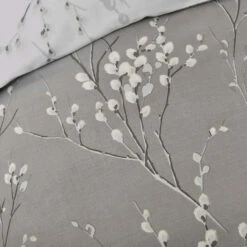 Laura Ashley Pussy Willow Steel Grey Bedding Collection -Housing Units Store fae60ce8df9dfc5c0975d695d2566915 5